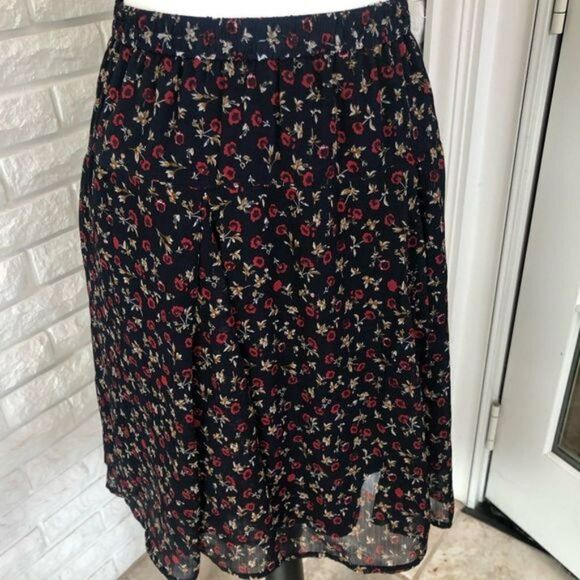 Midi Floral Skirt - Picture 2 of 4
